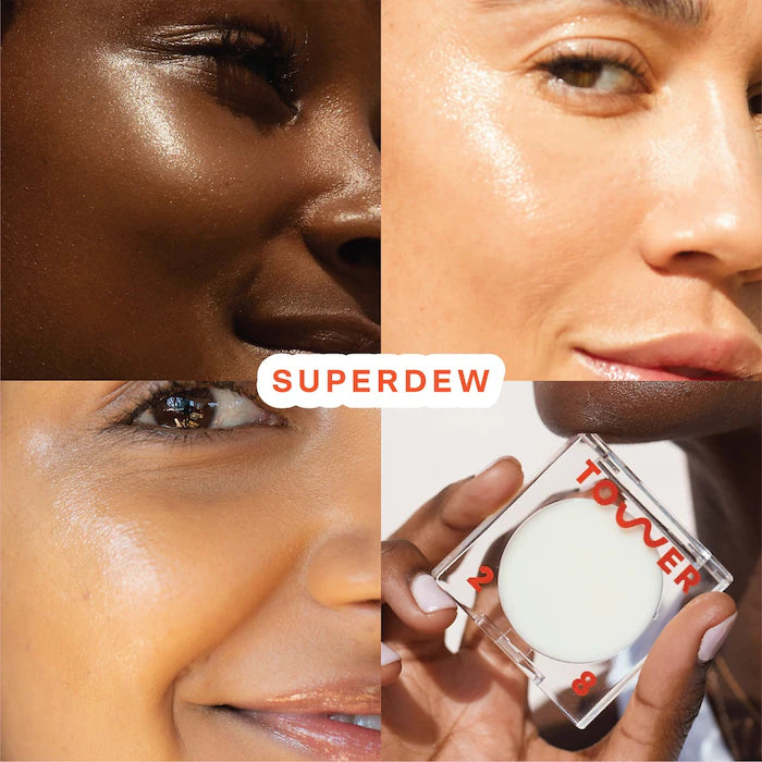 Tower 28 Beauty
SuperDew Shimmer-Free Highlight Balm