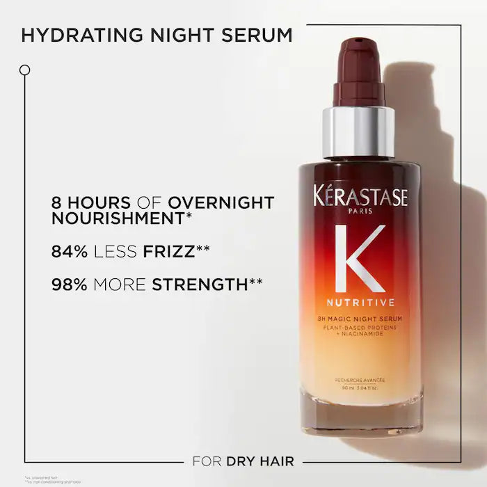Kérastase
Mini Nutritive 8H Magic Night Serum Hydrating Treatment for Dry Hair