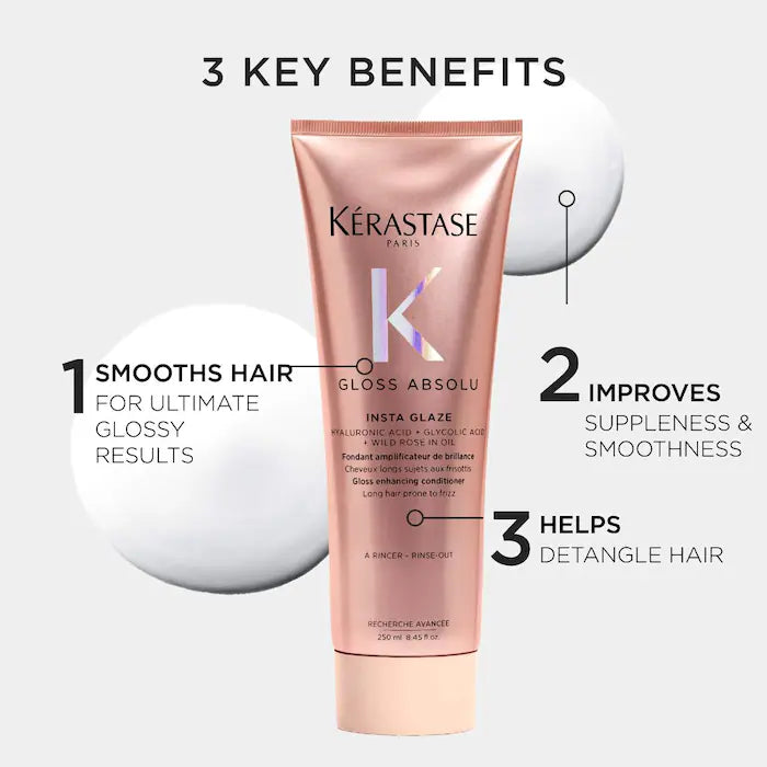 Kérastase
Gloss Absolu High-Shine Anti-Frizz Conditioner