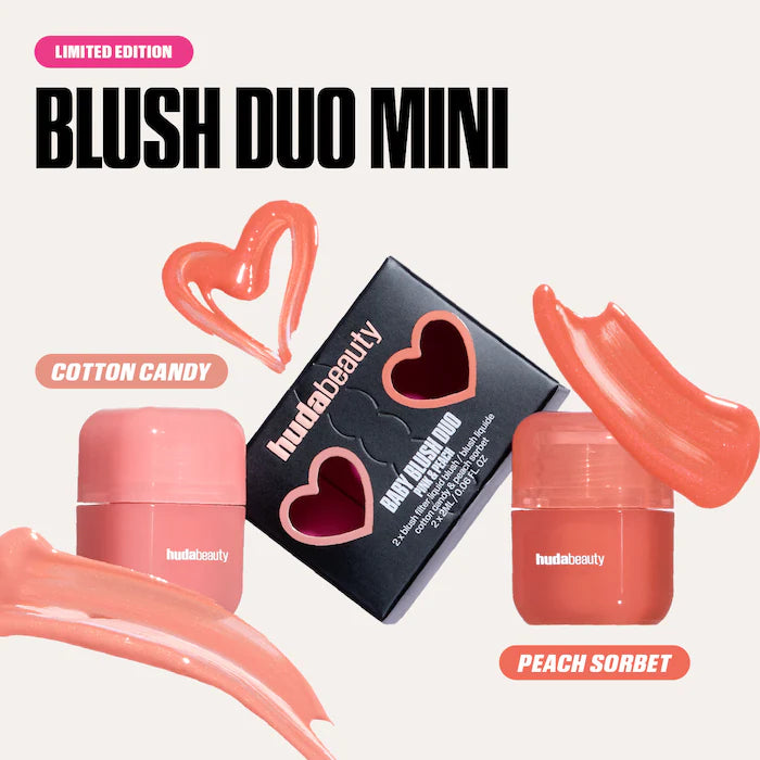 HUDA BEAUTY - Mini Baby Blush Duo Set