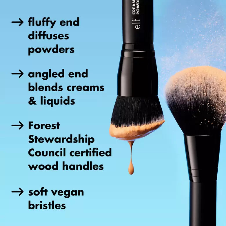 Elf - Cream & Powder Face Brush (PRE-ORDEN)