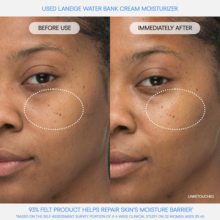 LANEIGE 
Water Bank Blue Hyaluronic Cream Moisturizer for Moisture Barrier Repair