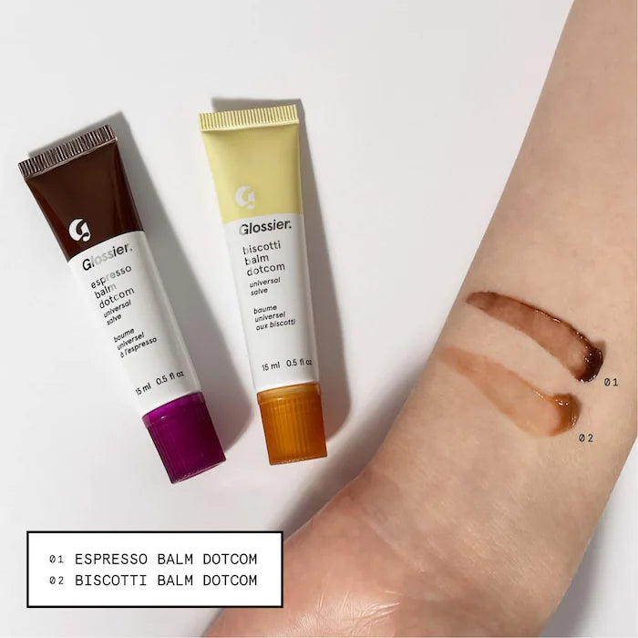 Glossier - Limited Edition Biscotti and Espresso Balm Dotcom Duo