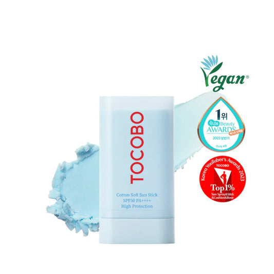 Tocobo - Cotton Soft Sun Stick SPF50 PA++++ (PRE-ORDEN)