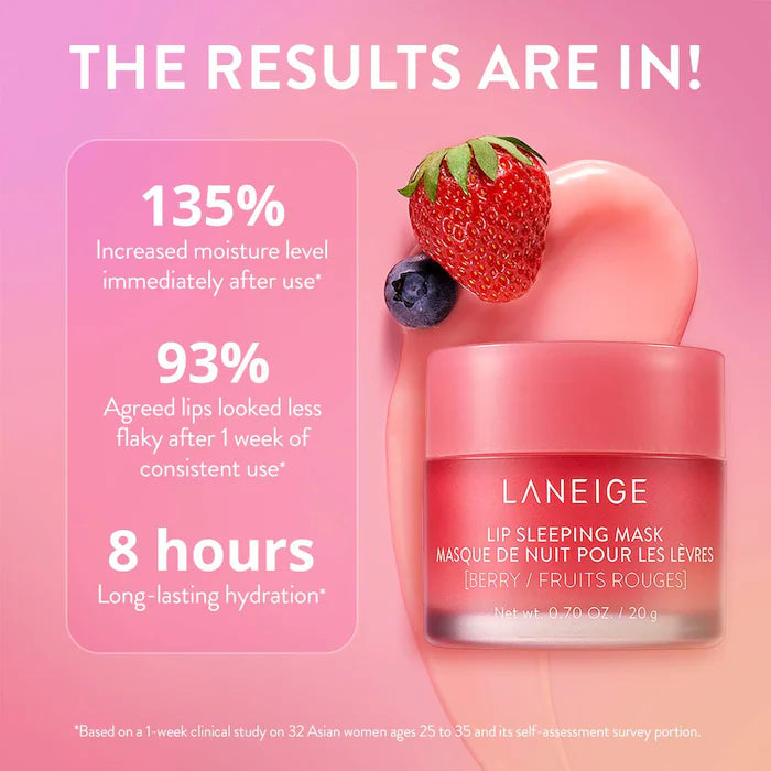 LANEIGE 
Lip Sleeping Mask Intense Hydration with Vitamin C