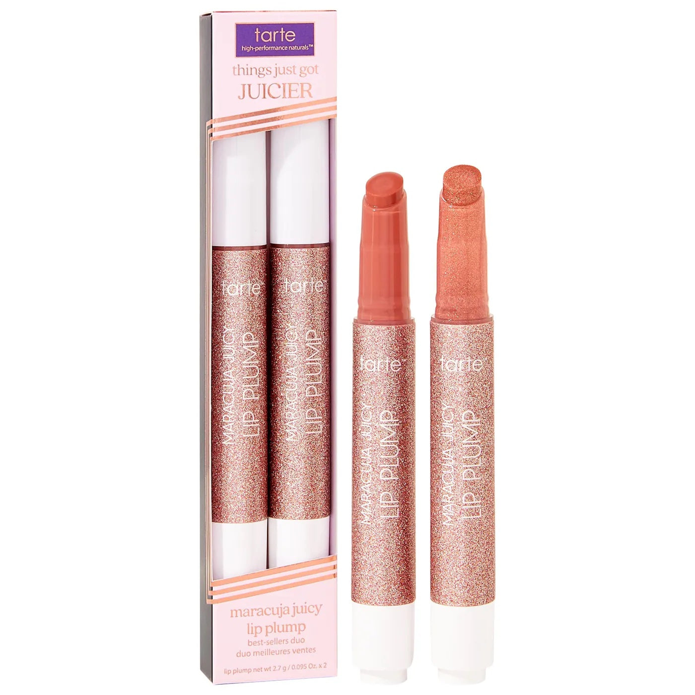 Tarte Maracuja Juicy Lip Plump Best Sellers Duo *Pre-Order*