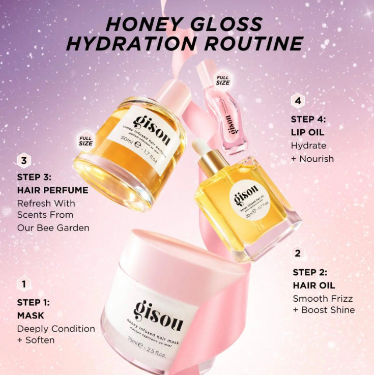 Gisou Honey Gloss Hydration Heroes Hair Value Set *Pre-Order*