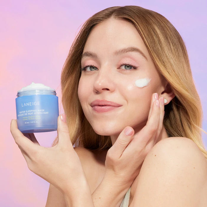 LANEIGE 
Water Sleeping Mask with Niacinamide & Squalane