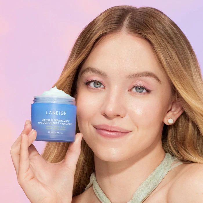 LANEIGE 
Water Sleeping Mask with Niacinamide & Squalane