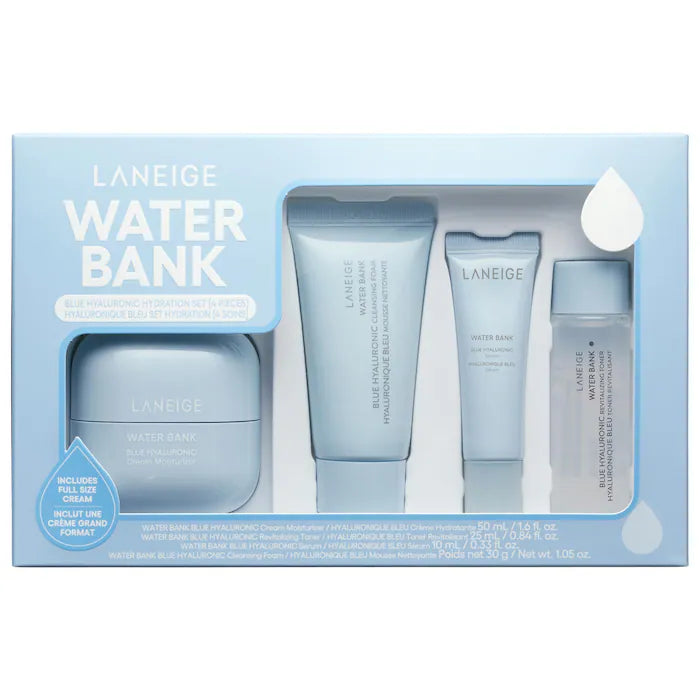 LANEIGE 
Water Bank Blue Hyaluronic Hydration Set