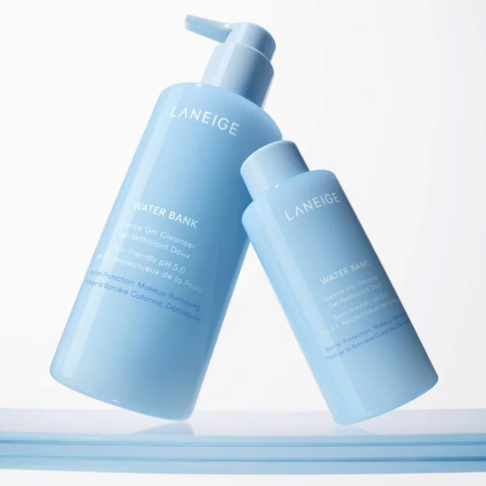 LANEIGE 
Mini Water Bank Gentle Gel Cleanser with Hyaluronic Acid
