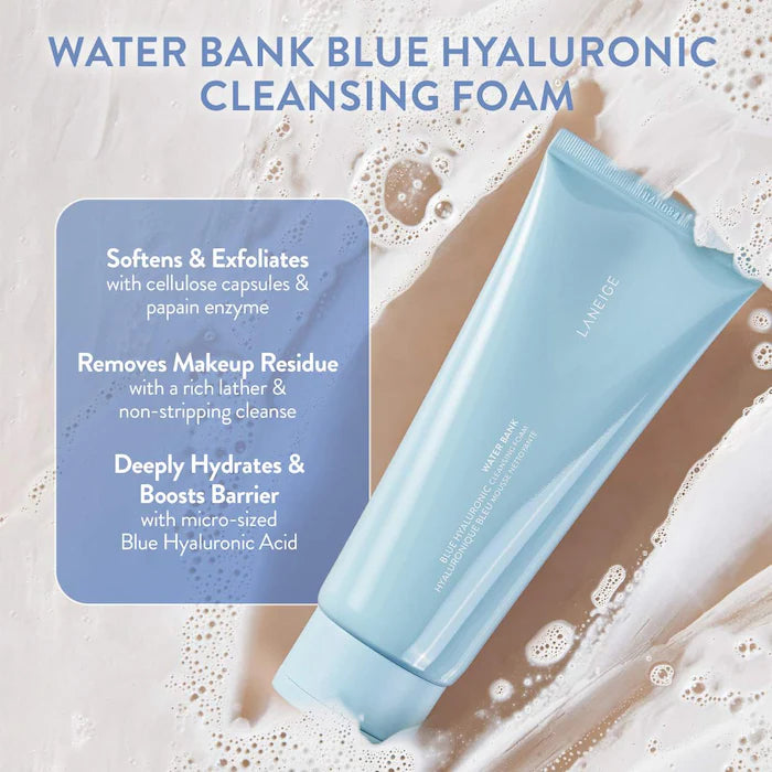 LANEIGE 
Water Bank Cleansing Foam
