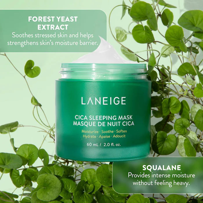 LANEIGE 
Cica Sleeping Mask for Moisture Barrier Support