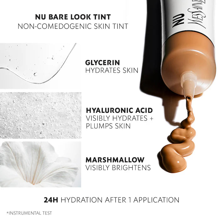 Yves Saint Laurent 
NU BARE LOOK TINT Hydrating Skin Tint Foundation with Hyaluronic Acid