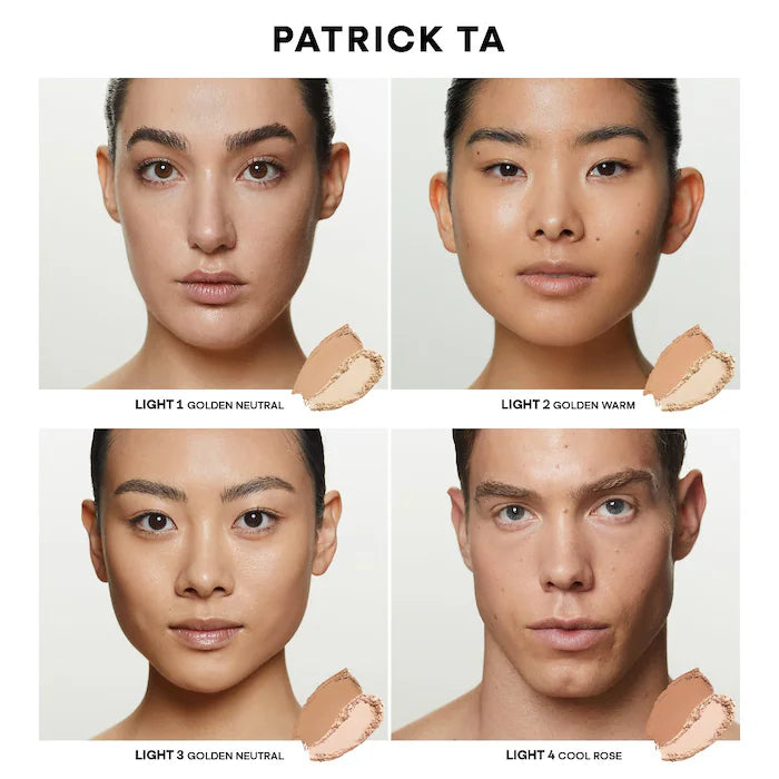 PATRICK TA 
Major Skin Crème Foundation and Finishing Powder Duo