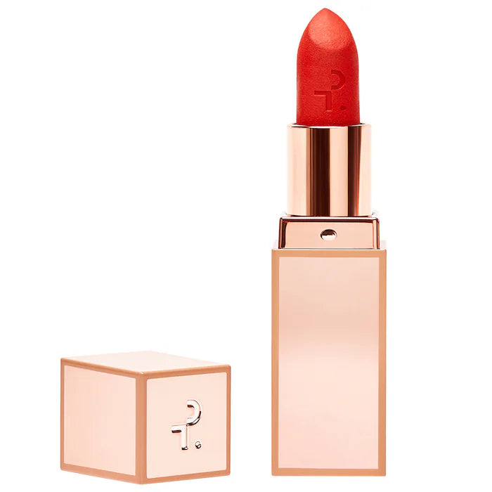 PATRICK TA 
Major Headlines Matte Suede Lipstick