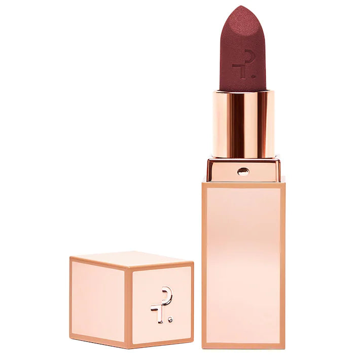 PATRICK TA 
Major Headlines Matte Suede Lipstick