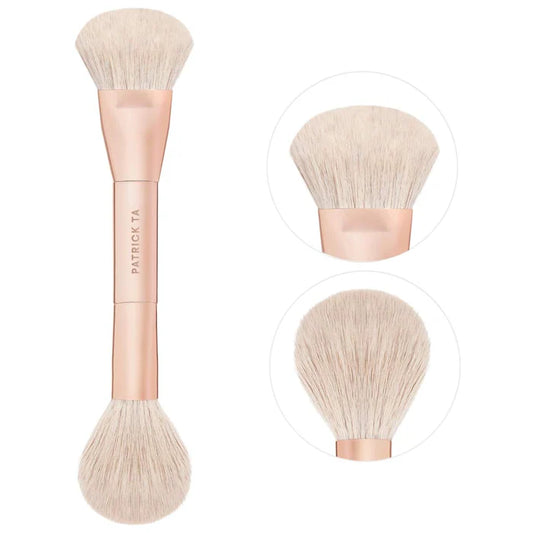 PATRICK TA 
Dual Ended Blush Brush