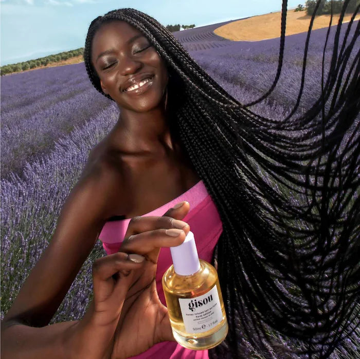 Gisou 
Mini Lavender Berry Honey Infused Hair Perfume