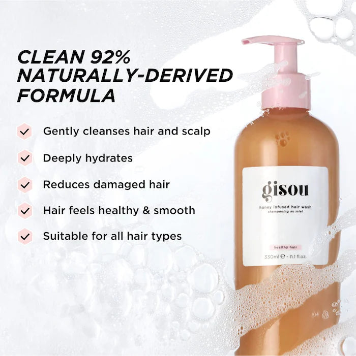Gisou 
Honey Infused Hair Wash Shampoo