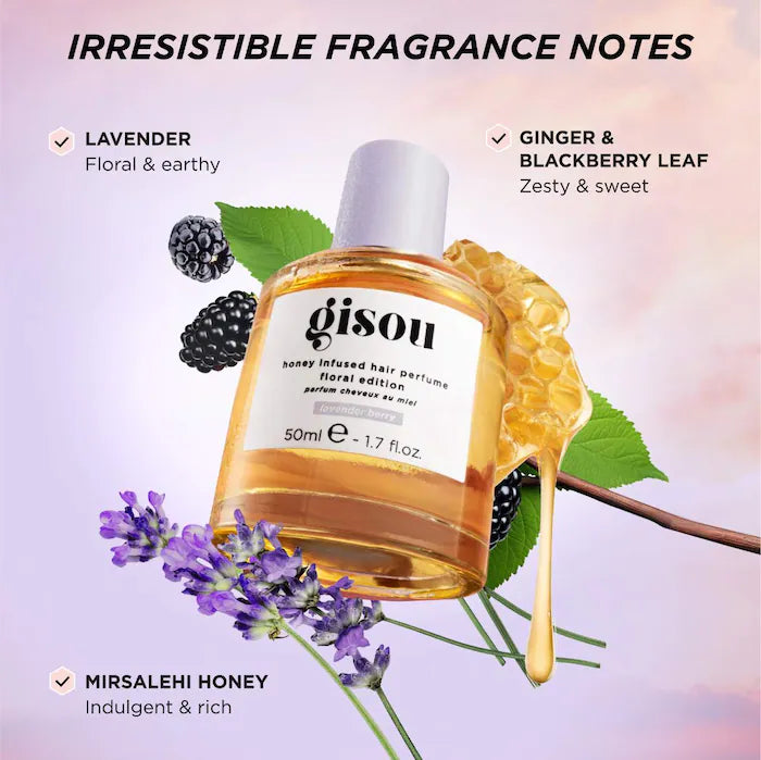 Gisou 
Lavender Berry Honey Infused Hair Perfume