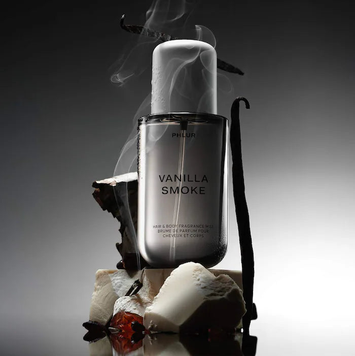 PHLUR 
Vanilla Smoke Body & Hair Mist