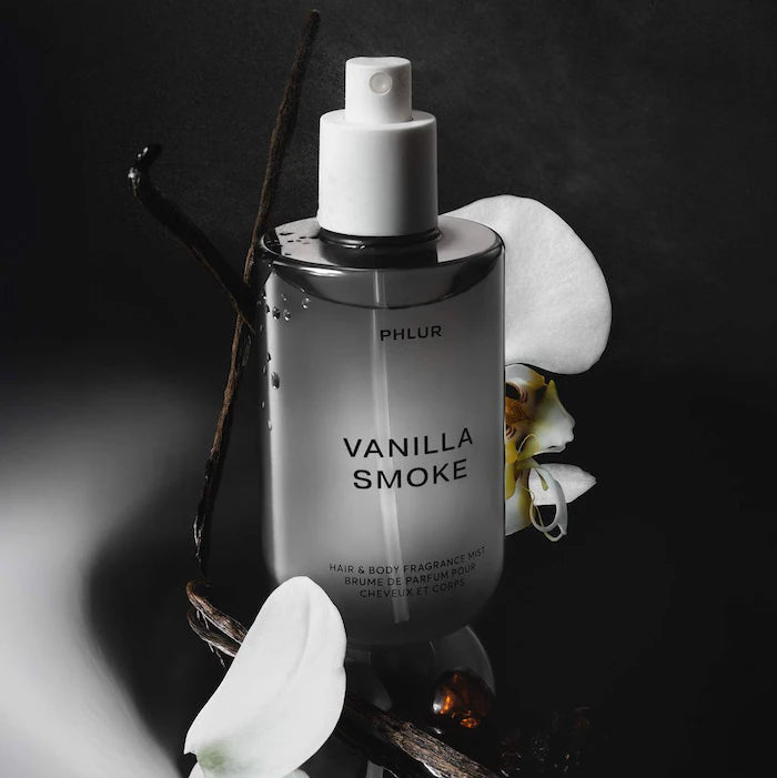 PHLUR 
Vanilla Smoke Body & Hair Mist