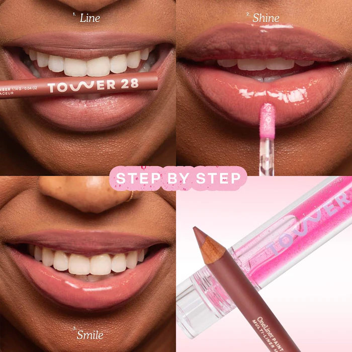 Tower 28 Beauty 
Line + Shine Lip Kit