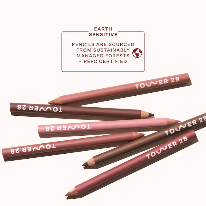 Tower 28 Beauty 
OneLiner Lip Liner + Eyeliner + Cheek Pencil