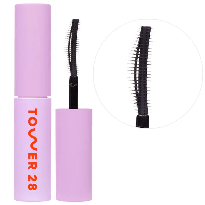 Tower 28 Beauty 
Mini MakeWaves Lengthening + Volumizing Mascara