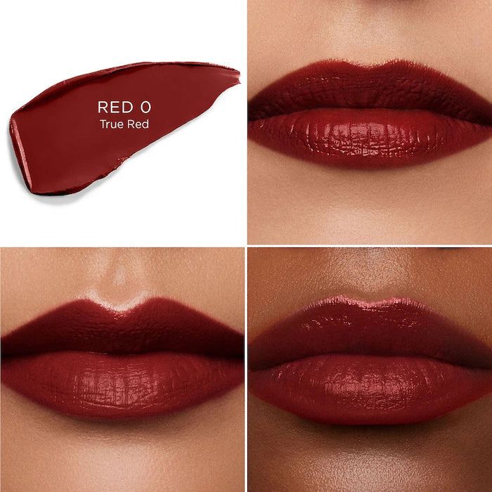Hourglass 
Unlocked Satin Creme Lipstick- Red 0