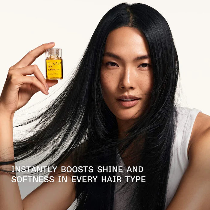 Olaplex 
No. 7 Bonding Frizz Reduction & Heat Protectant Hair Oil