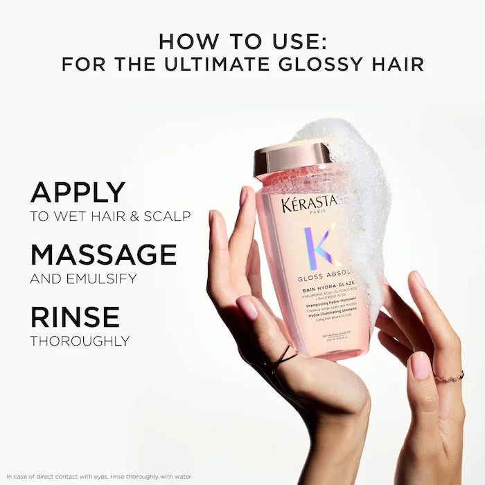 Kérastase 
Gloss Absolu High-Shine Anti-Frizz Shampoo