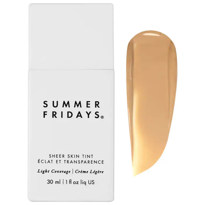 Summer Fridays-Sheer Skin Tint with Hyaluronic Acid + Squalane (PRE-ORDEN)