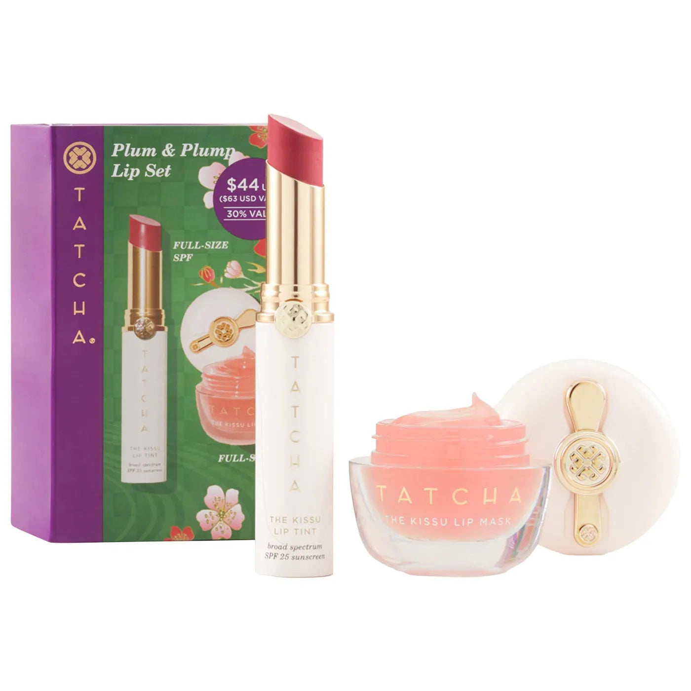 Tatcha Plum & Plump Lip Set *Pre-Order* – Valemía Cosmetics