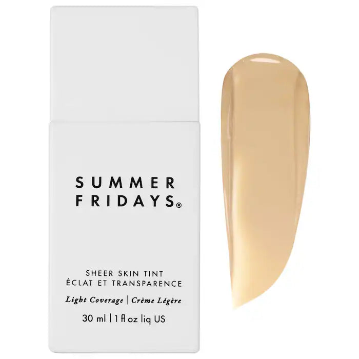 Summer Fridays-Sheer Skin Tint with Hyaluronic Acid + Squalane (PRE-ORDEN)