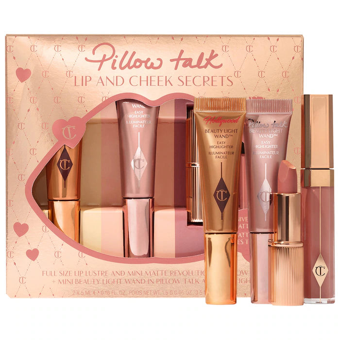 Charlotte Tilbury -Pillow Talk Lip and Cheek Secrets Set (PRE-ORDEN)