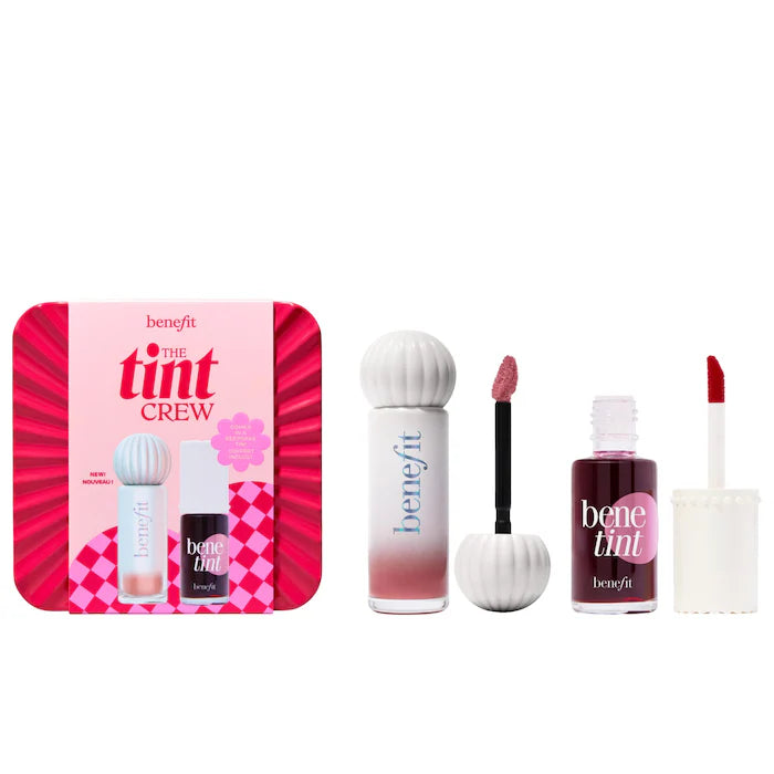 Benefit Cosmetics
-The Tint Crew Long-Lasting Lip Tint Set (PRE-ORDEN)